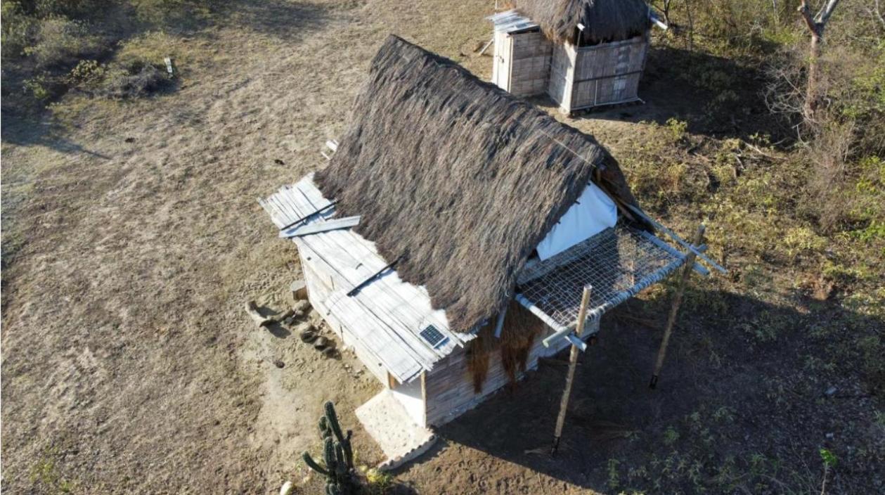 Qji Glamping biohotel Villavieja Exteriér fotografie